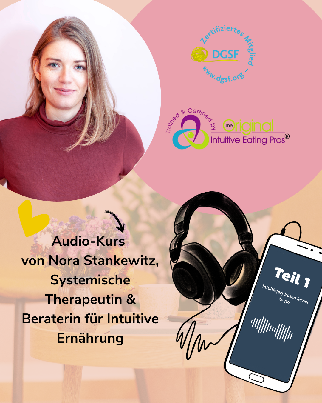 Bild_Audio-Kurs Intuitiver Essen lernen mittels Audio-Kurs von Nora Stankewitz